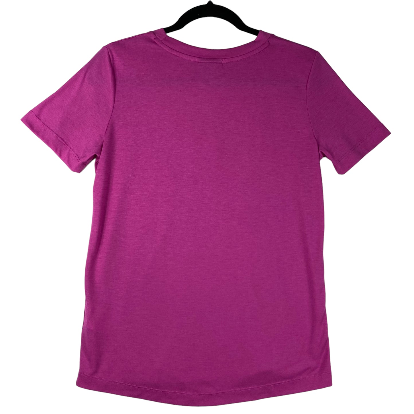 Nike Womens Pink Monogram Stretch Sport Tee Shirt Size XS