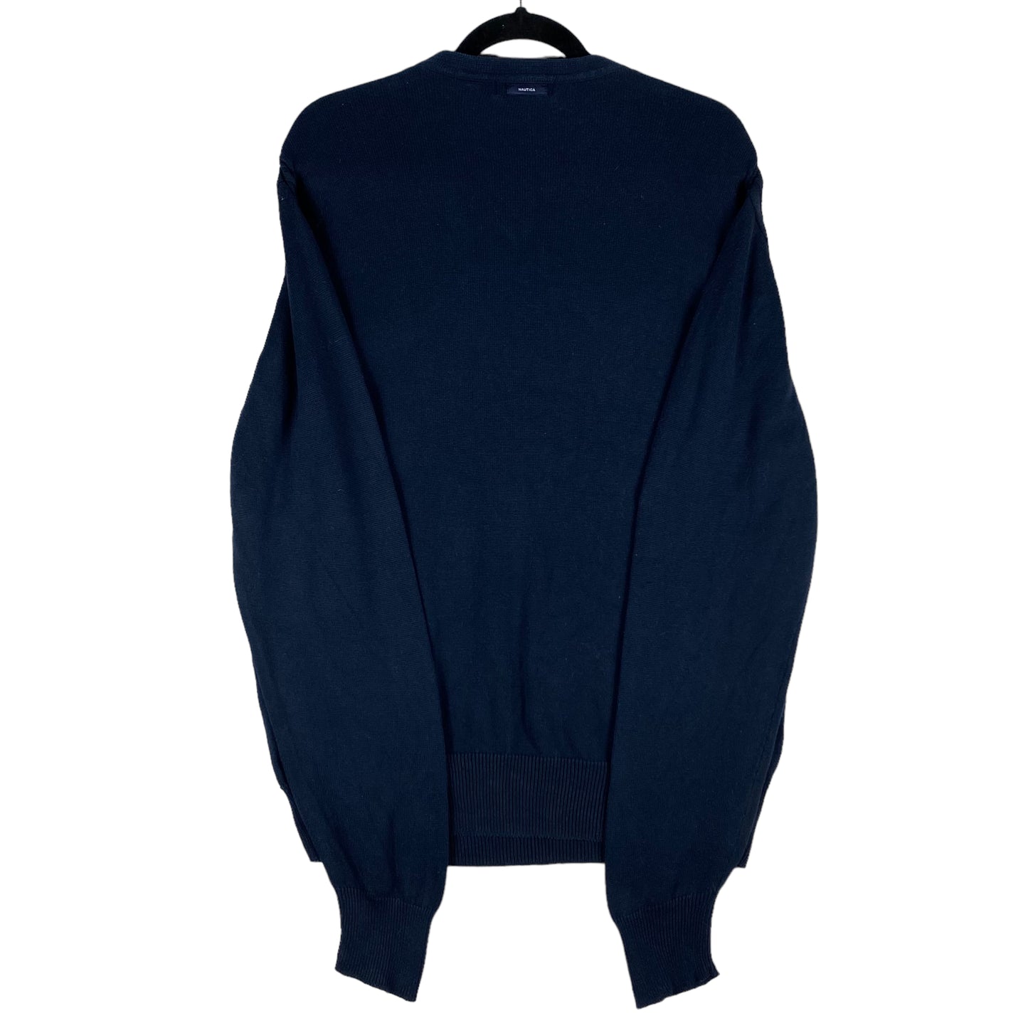 Nautica Dark Blue Knit Sweater Size L