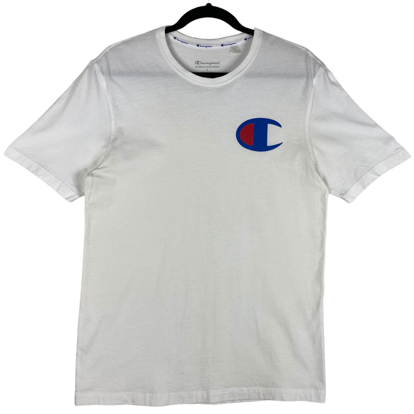 Champion White Basic Cotton Tee Shirt Size S