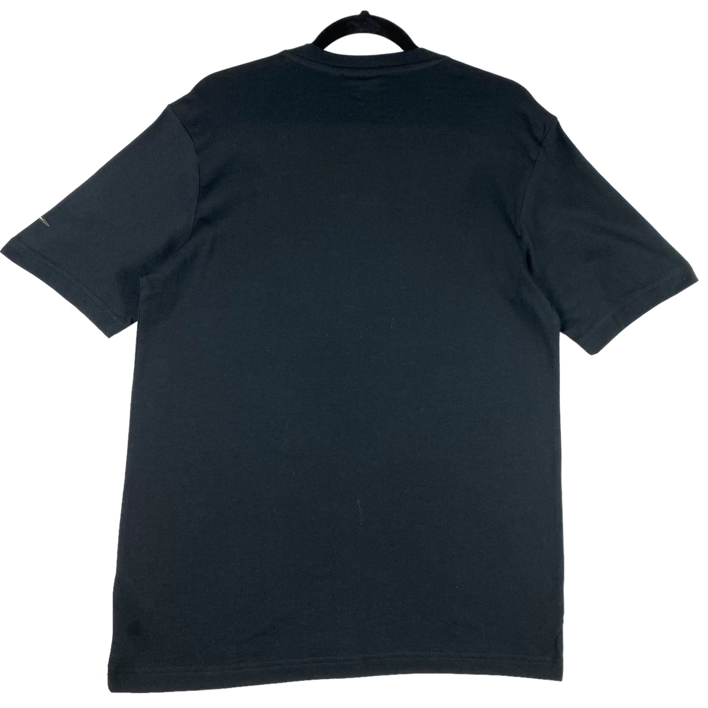 Adidas Black Space Pattern Cotton Tee Shirt Size S