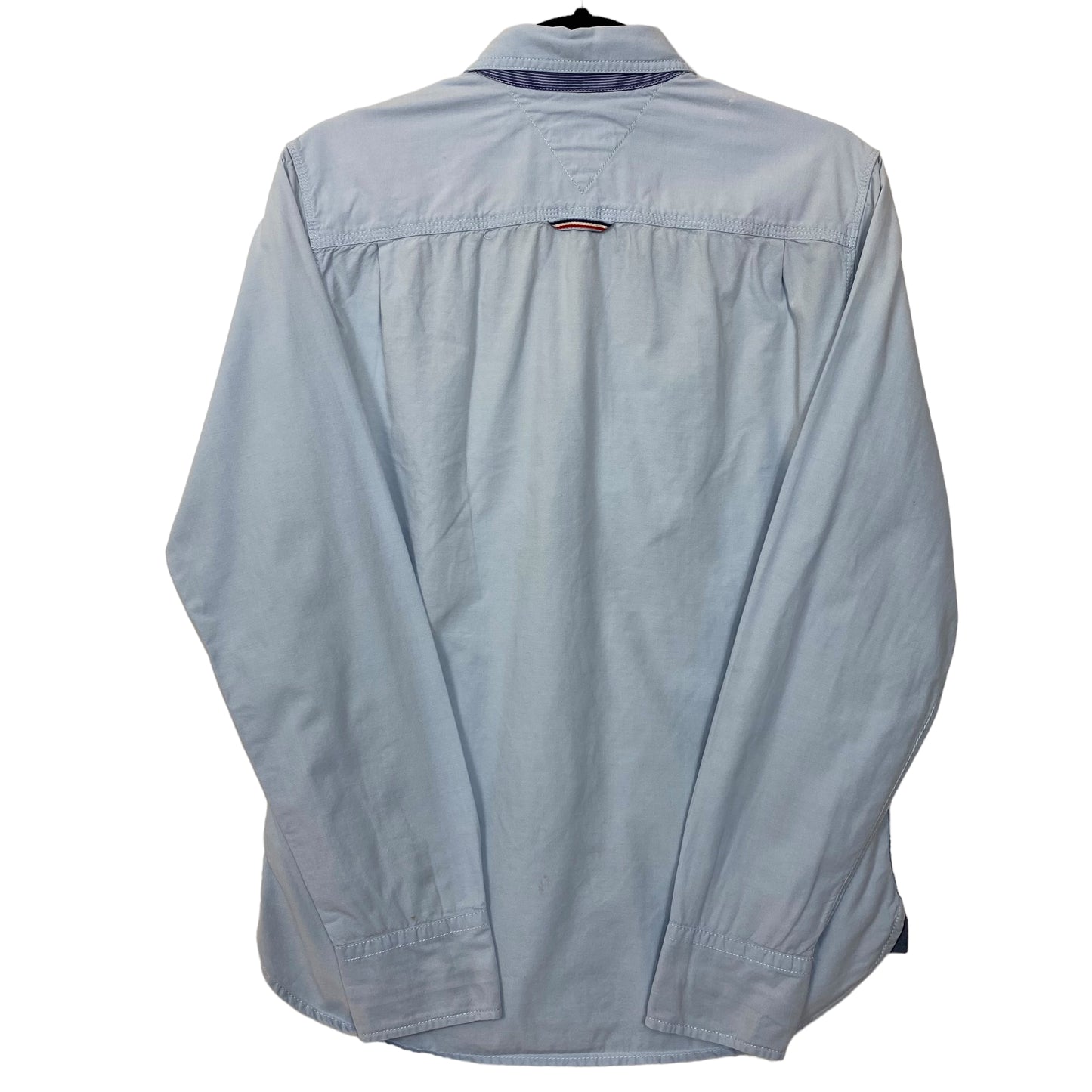 Tommy Hilfiger Light Blue Slim Fit Long Sleeve Dress Shirt Size S