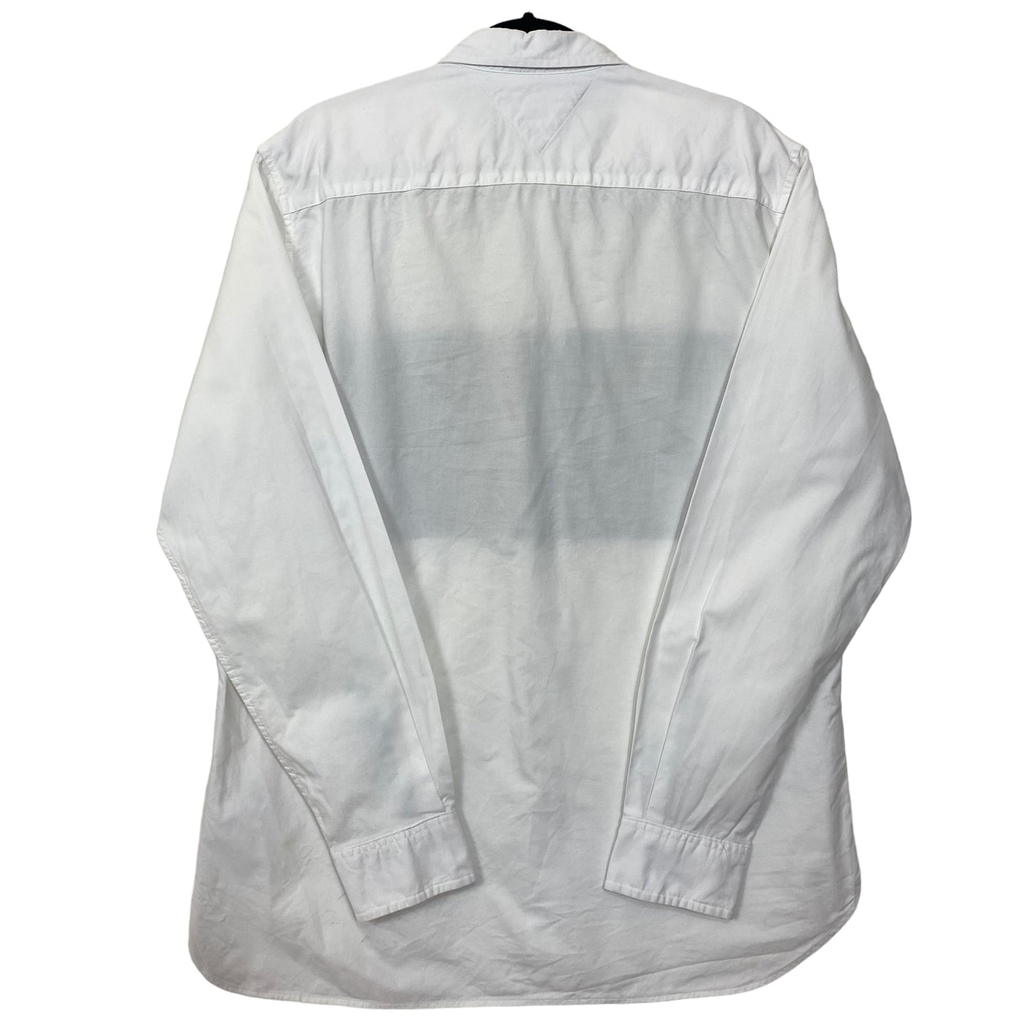 Tommy Hilfiger White Long Sleeve Dress Shirt Size L