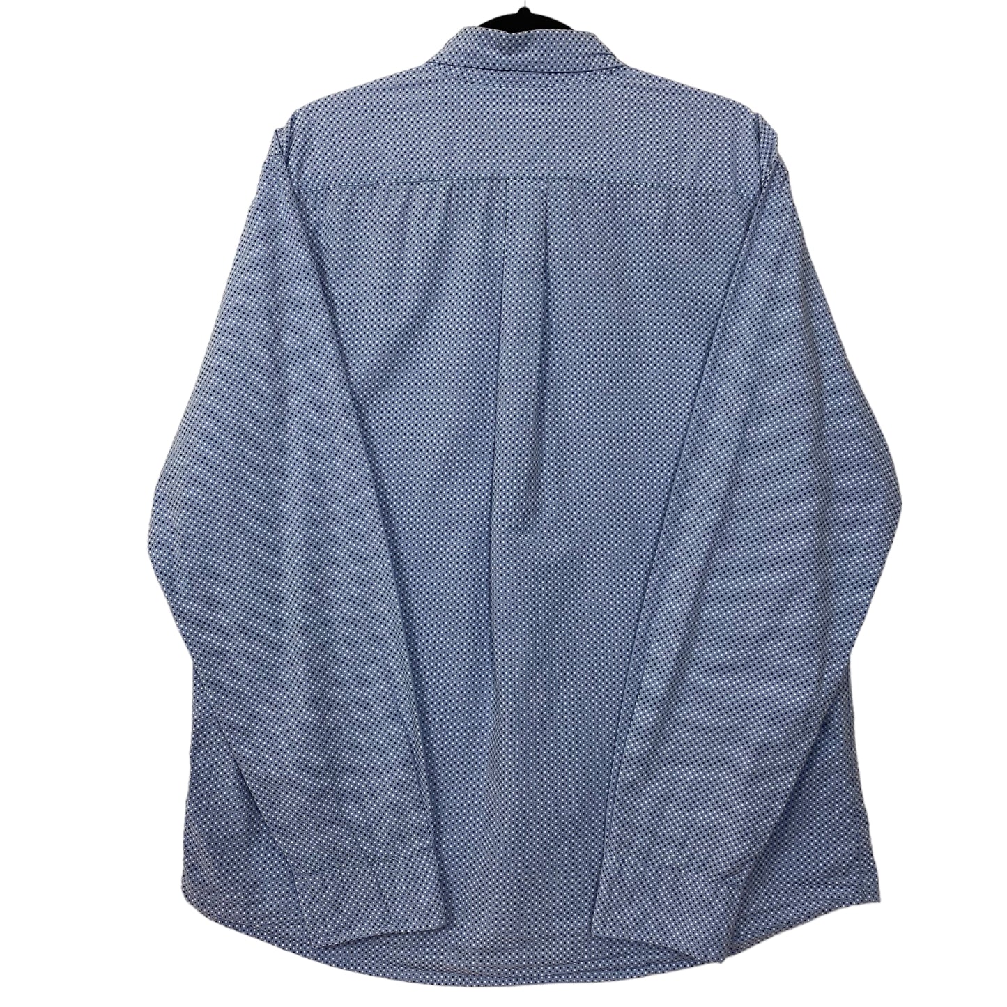 Tommy Hilfiger Blue Classic Fit Long Sleeve Dress Shirt Size XL