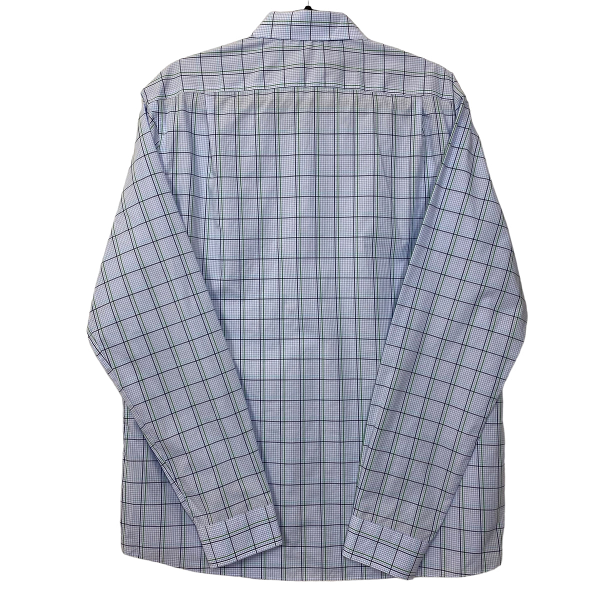 Tommy Hilfiger Light Blue Checkered Long Sleeve Dress Shirt Size XL