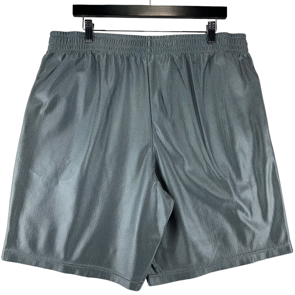 Starter Shiny Grey Basic Sport Shorts Size L