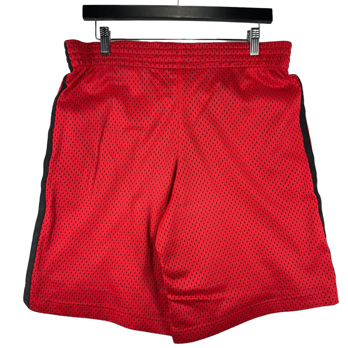 Champion Red & Black Mesh Sport Shorts Size S