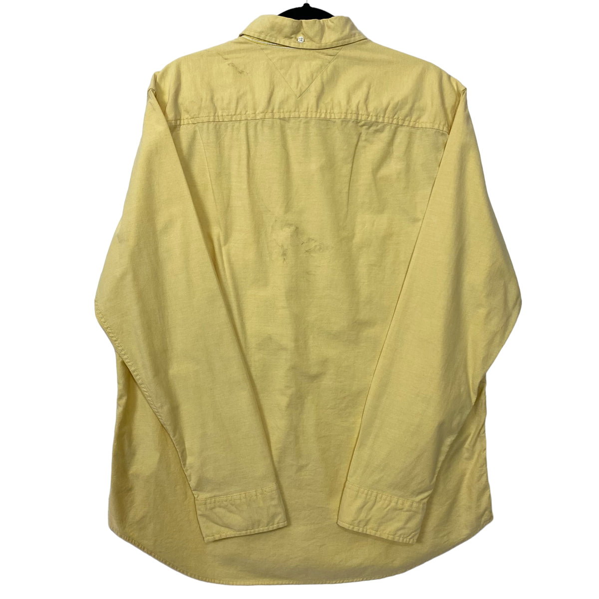Tommy Hilfiger Yellow Slim Fit Long Sleeve Dress Shirt Size XL