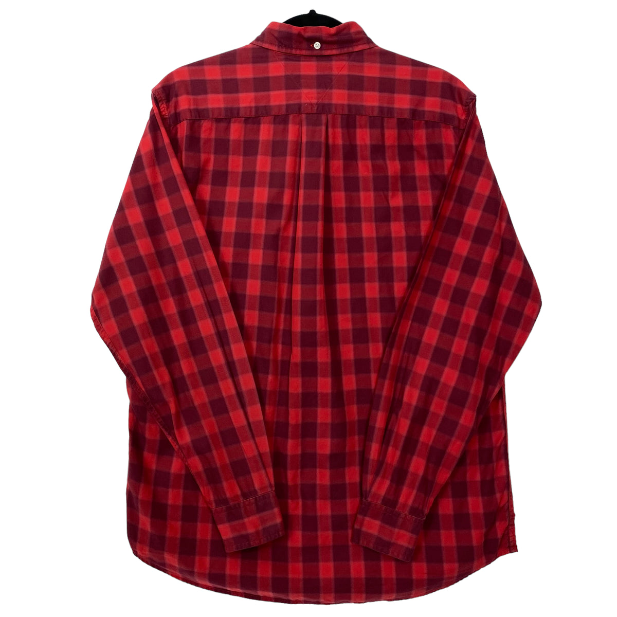 Tommy Hilfiger Red Classic Fit Long Sleeve Dress Shirt Size M