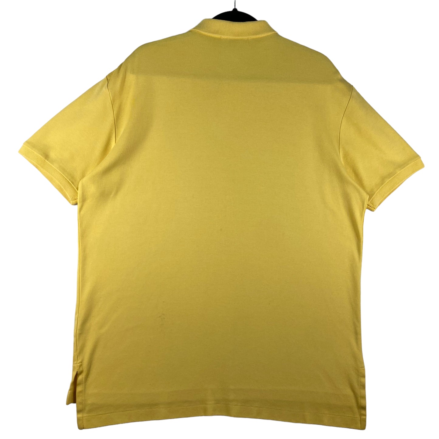 Vintage Polo Ralph Lauren 90's Yellow Stretch Cotton Polo Shirt Size L