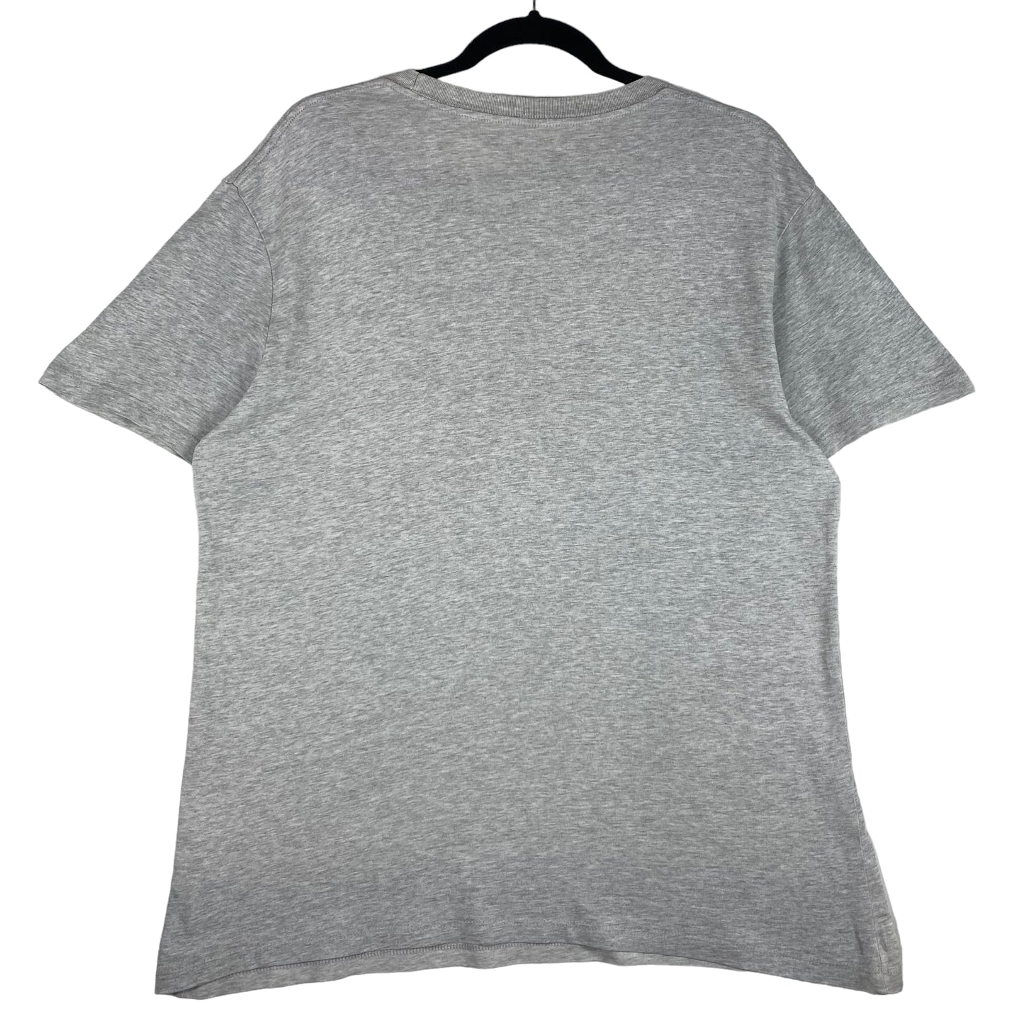 Nike 2000's Womens Light Grey Centre Logo Cotton Tee Shirt Size M