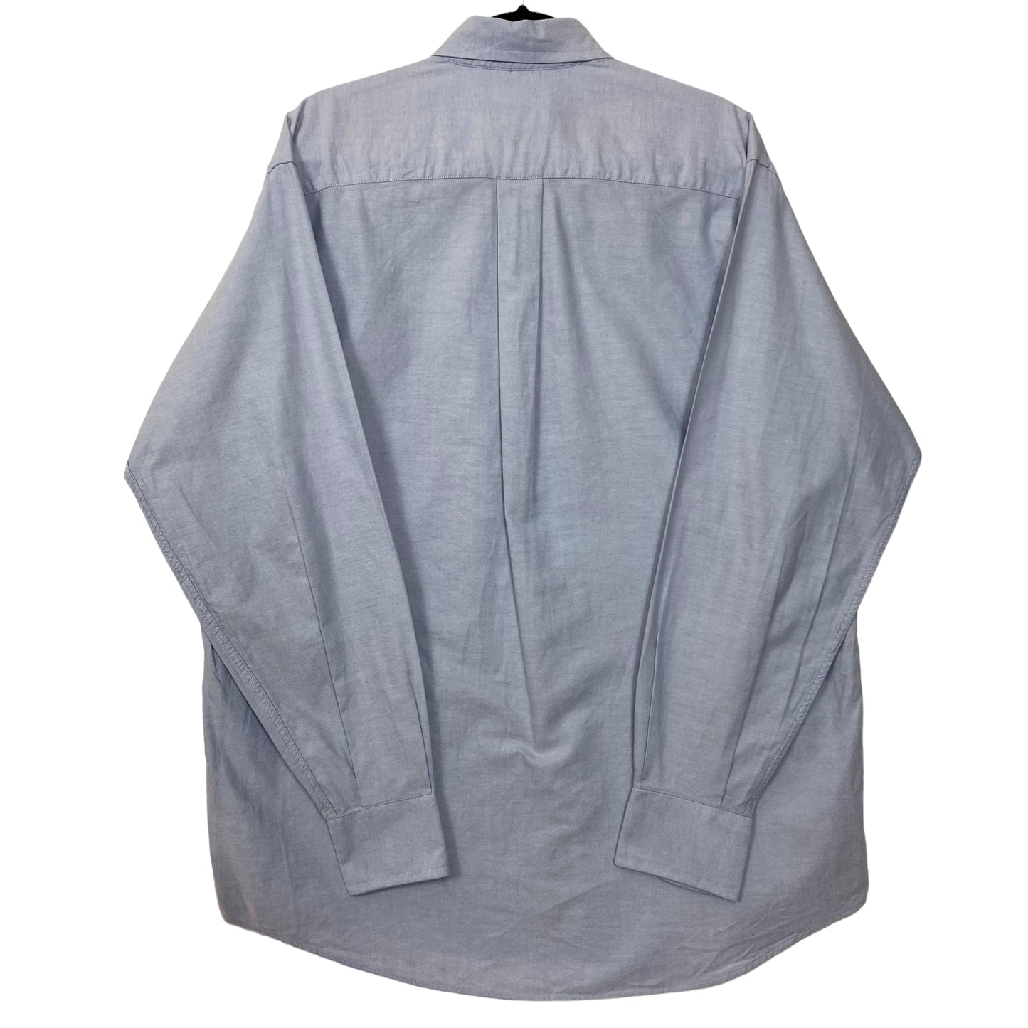 Nautica Light Blue 100% Cotton Long Sleeve Dress Shirt Size XL