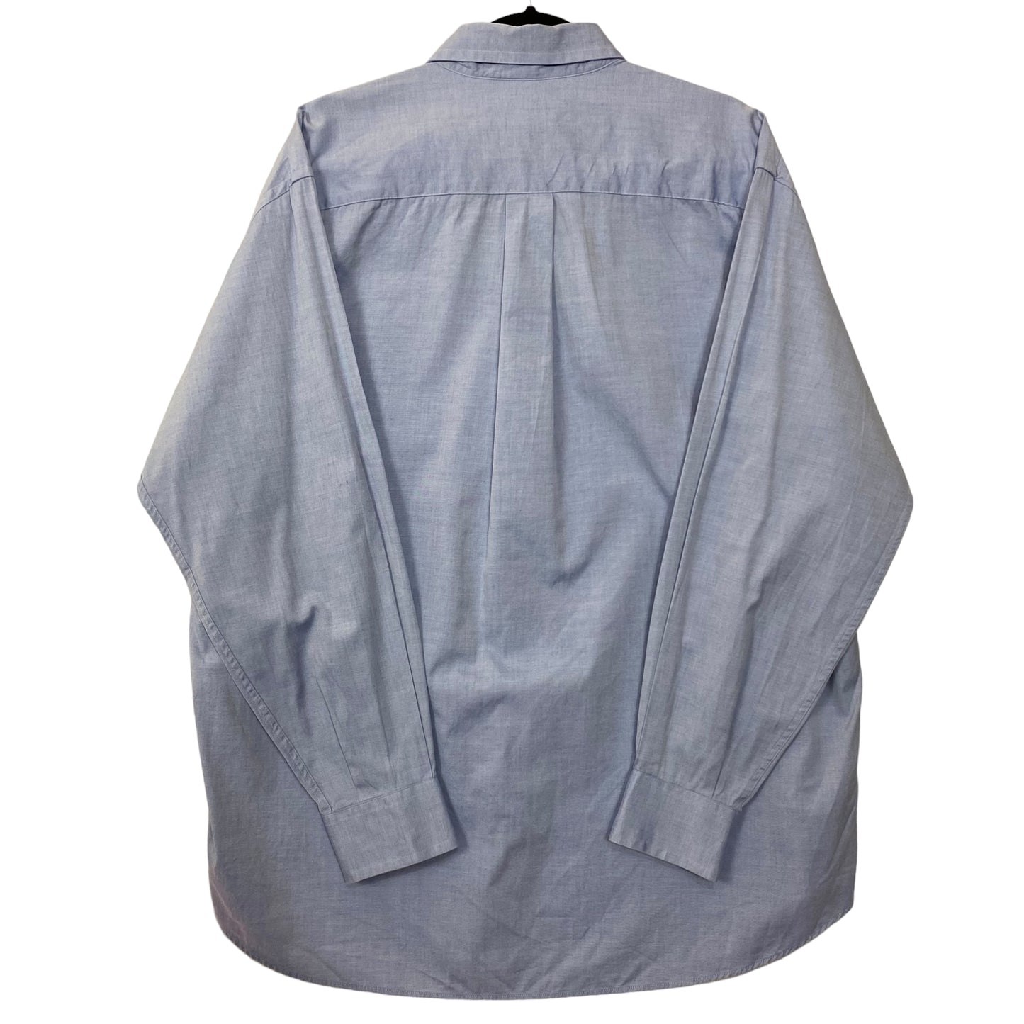 Nautica Light Blue 100% Cotton Long Sleeve Dress Shirt Size XL