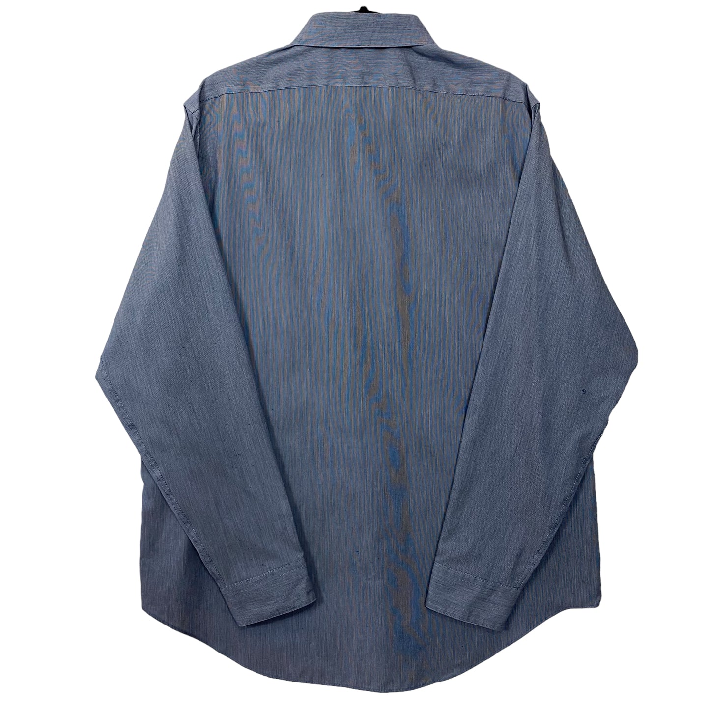 Calvin Klein Steel Blue Slim Fit Long Sleeve Dress Shirt Size XL