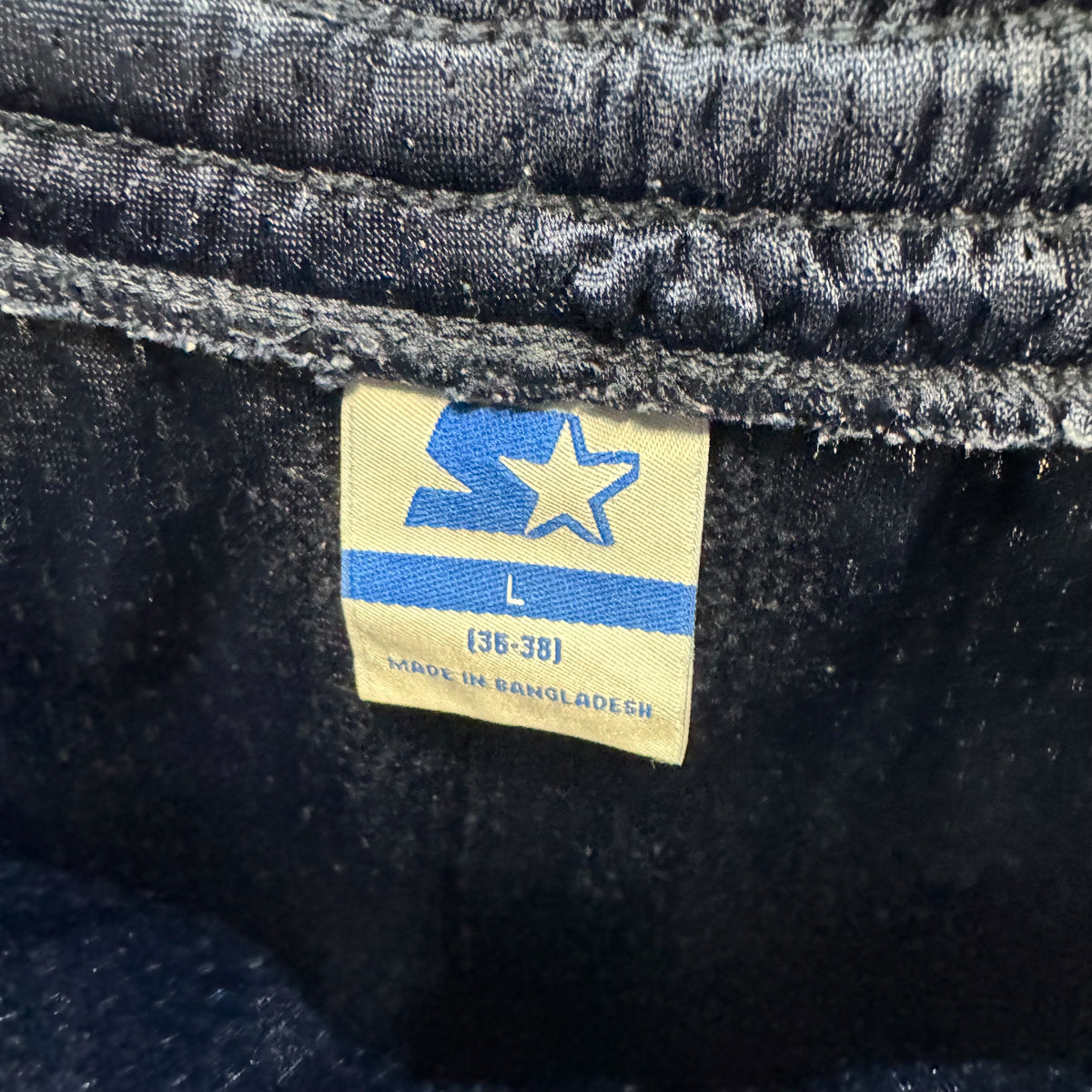 Starter Dark Blue Basic Blank Sport Shorts Size L