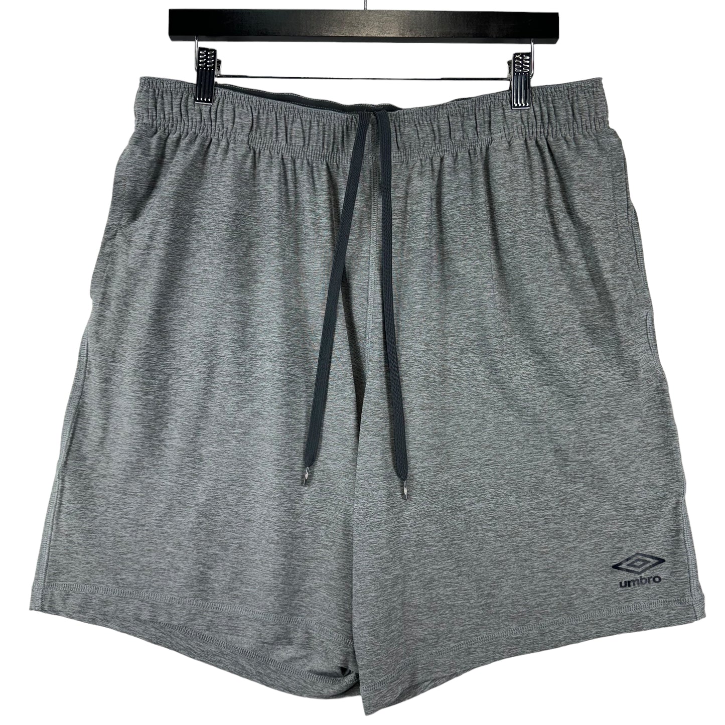Umbro Grey Basic Stretchy Sport Shorts Size L