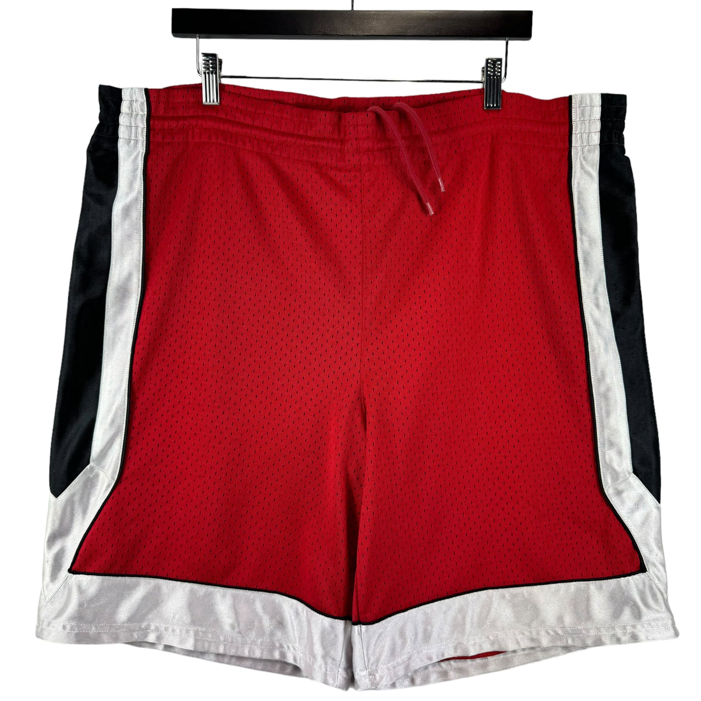 Vintage Champs Sports 90's Red White & Black Sport Shorts Size XL