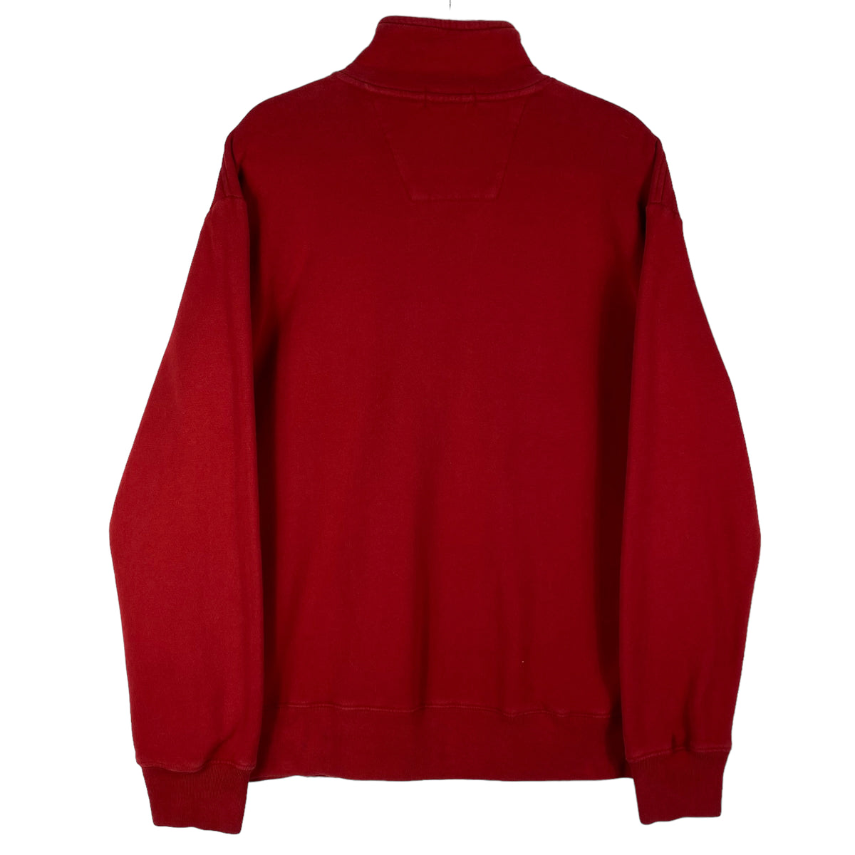 Nautica Red Quarter Zip Sweater Size XL