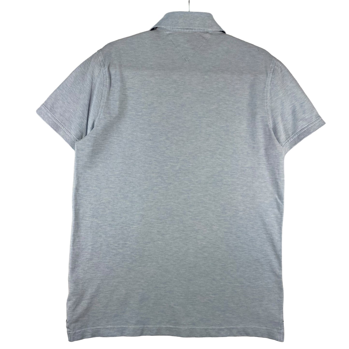 Tommy Hilfiger Light Blue Slim Fit Cotton Polo Shirt Size L