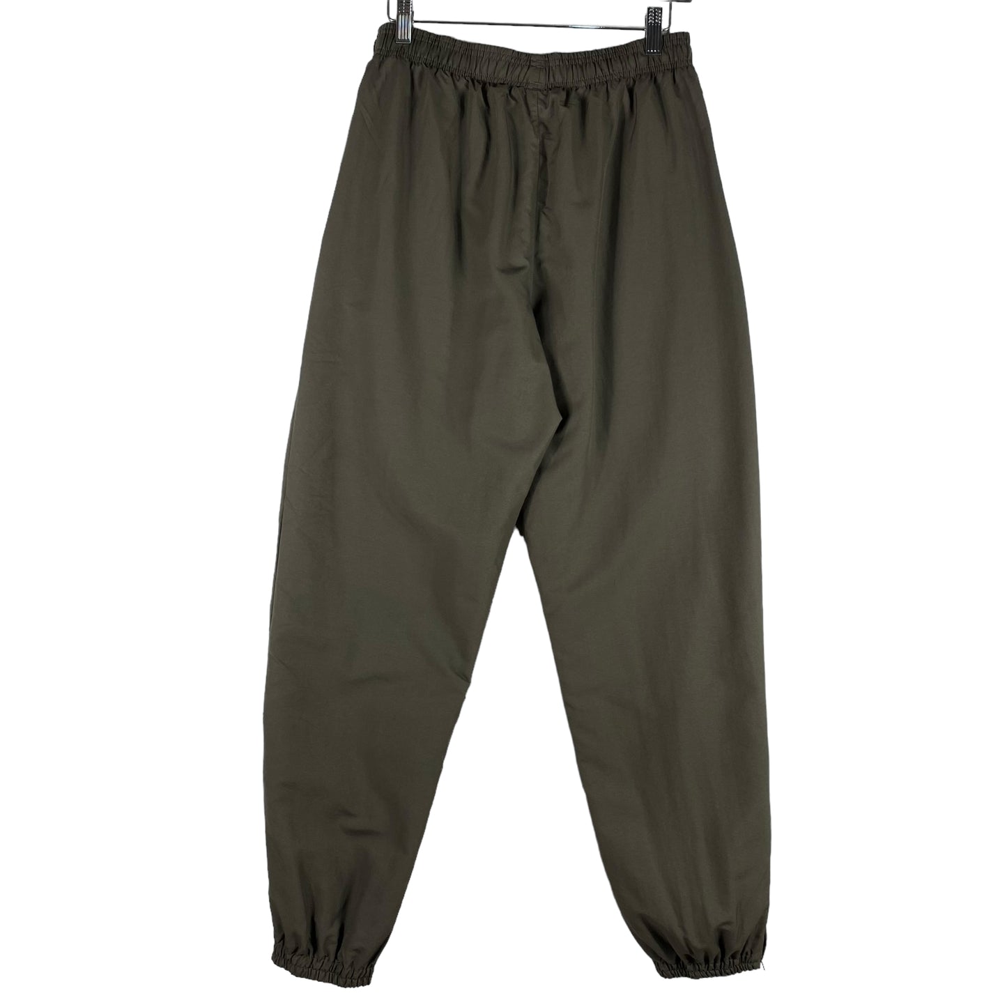 Vintage Adidas 90's Olive Green Basic Track Pant Bottoms Size S