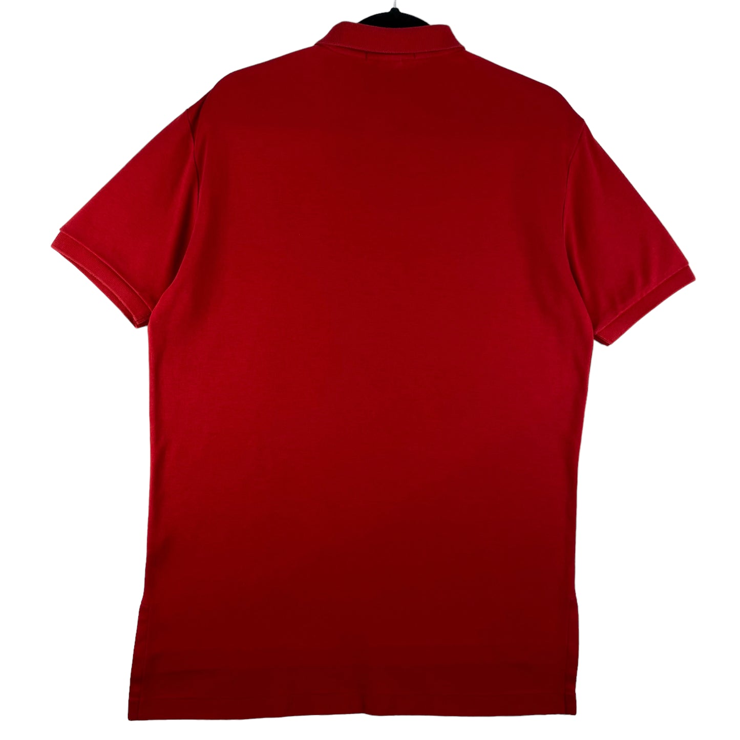 Vintage Polo Ralph Lauren Red Stretch Cotton Polo Shirt Size M
