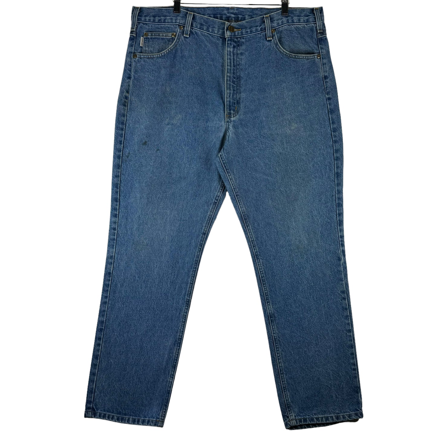 Vintage Carhartt Jeans 90's Blue Rigid Denim Bottoms W40