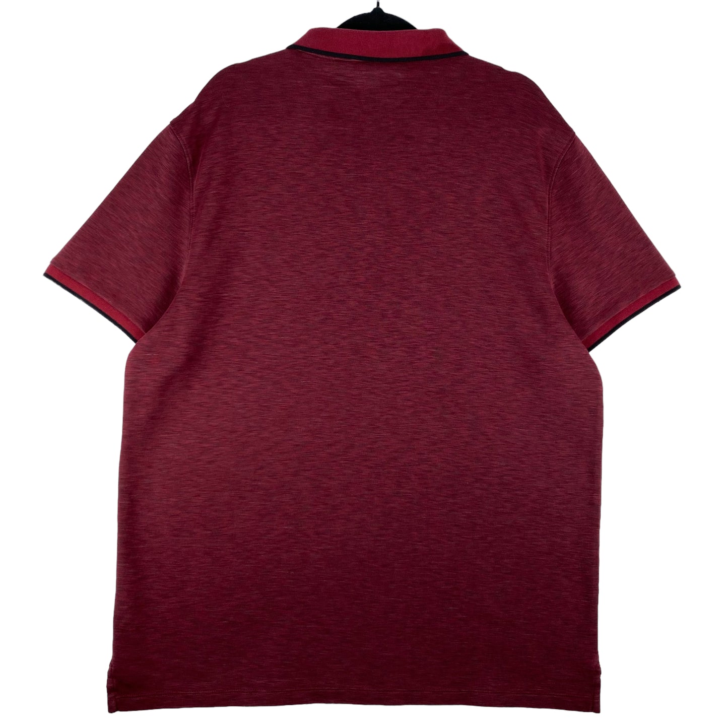 Calvin Klein Maroon Brown Stretch Polo Shirt Size XL