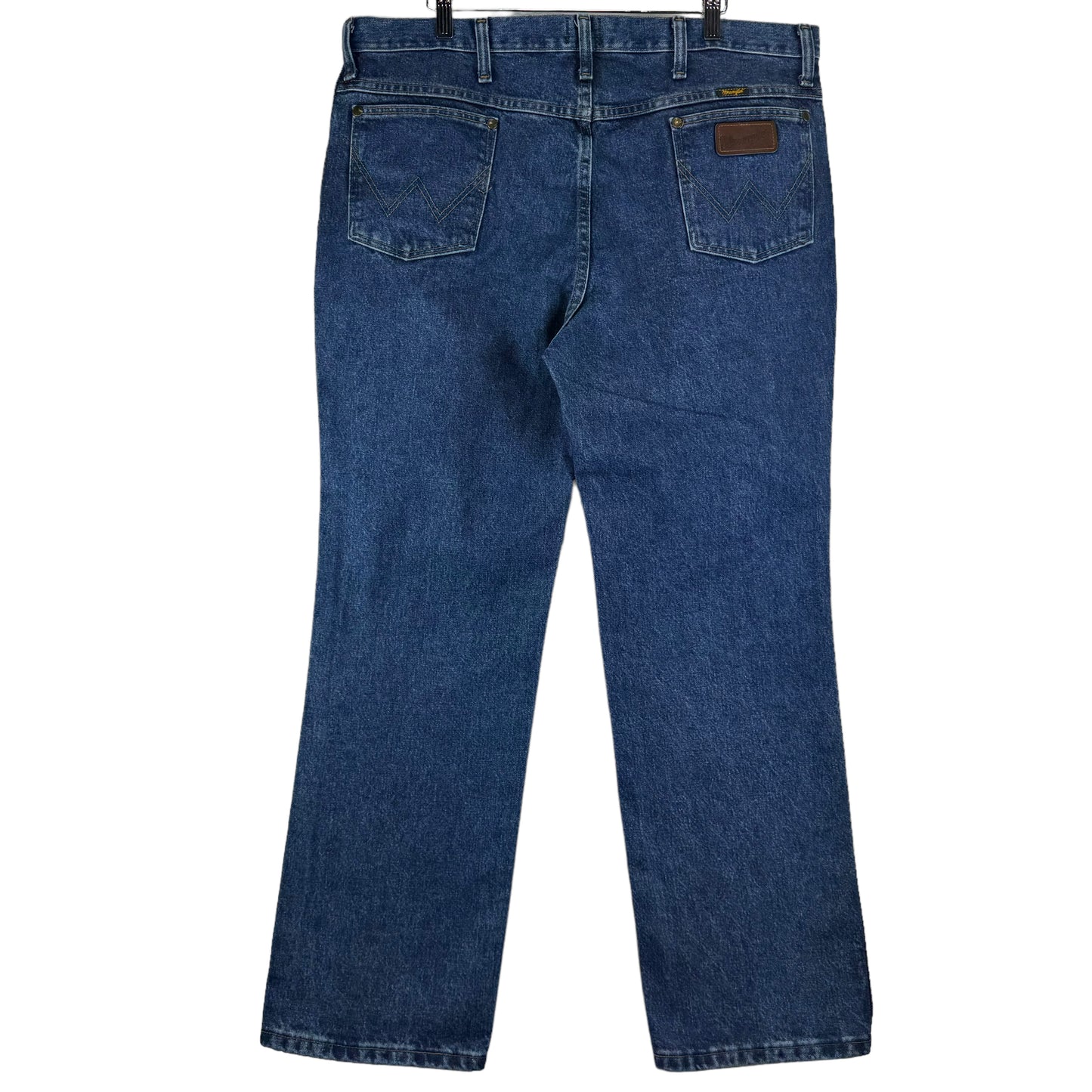 Vintage Wrangler Jeans 90's Blue Heavy Rigid Cowboy Denim Bottoms W38
