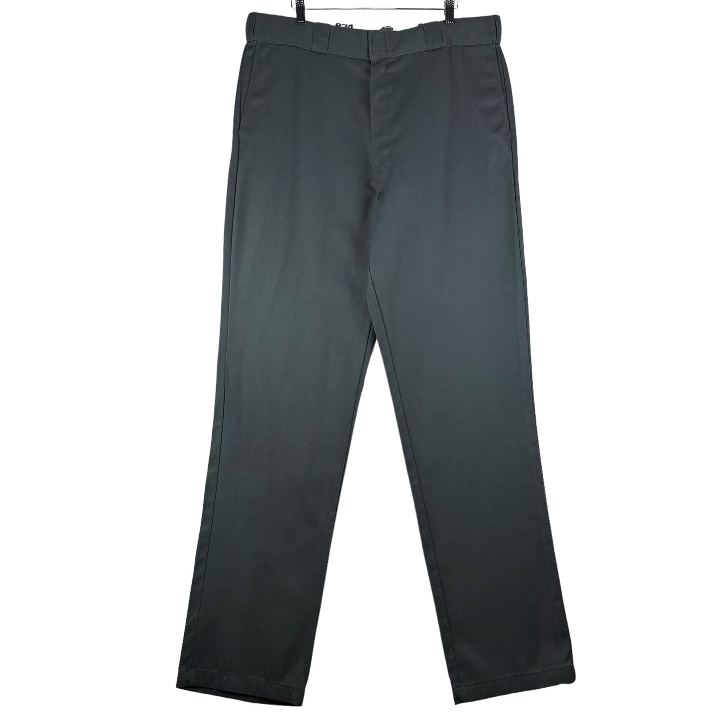 Dickies 874 Grey Oirginal Fit Rigid Chino Pants W37
