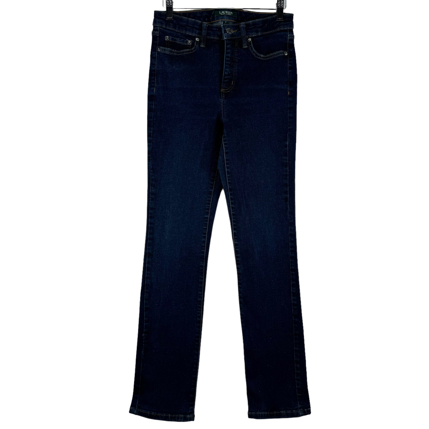 Ralph Lauren Green Label Jeans Womens Dark Blue Skinny Stretch Denim W27