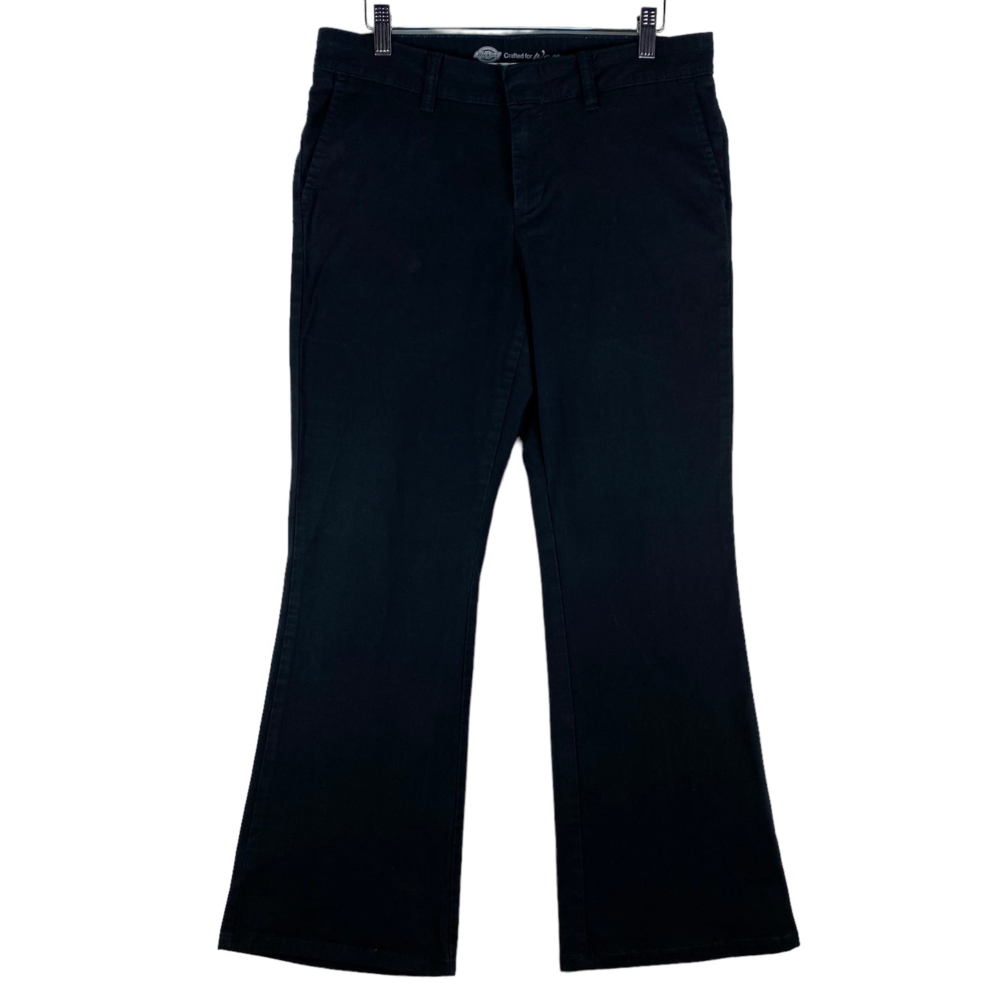 Dickies Womens Black Stretch Bootcut Chino Pants W32