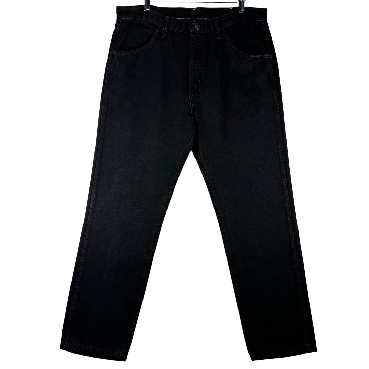 Vintage Rustler Jeans 90's Black Classic Rigid Denim Bottoms W36