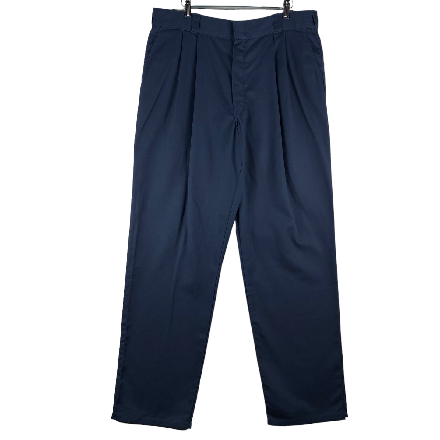 Vintage Dickies 90's Dark Blue Regular Fit Chino Pants W37