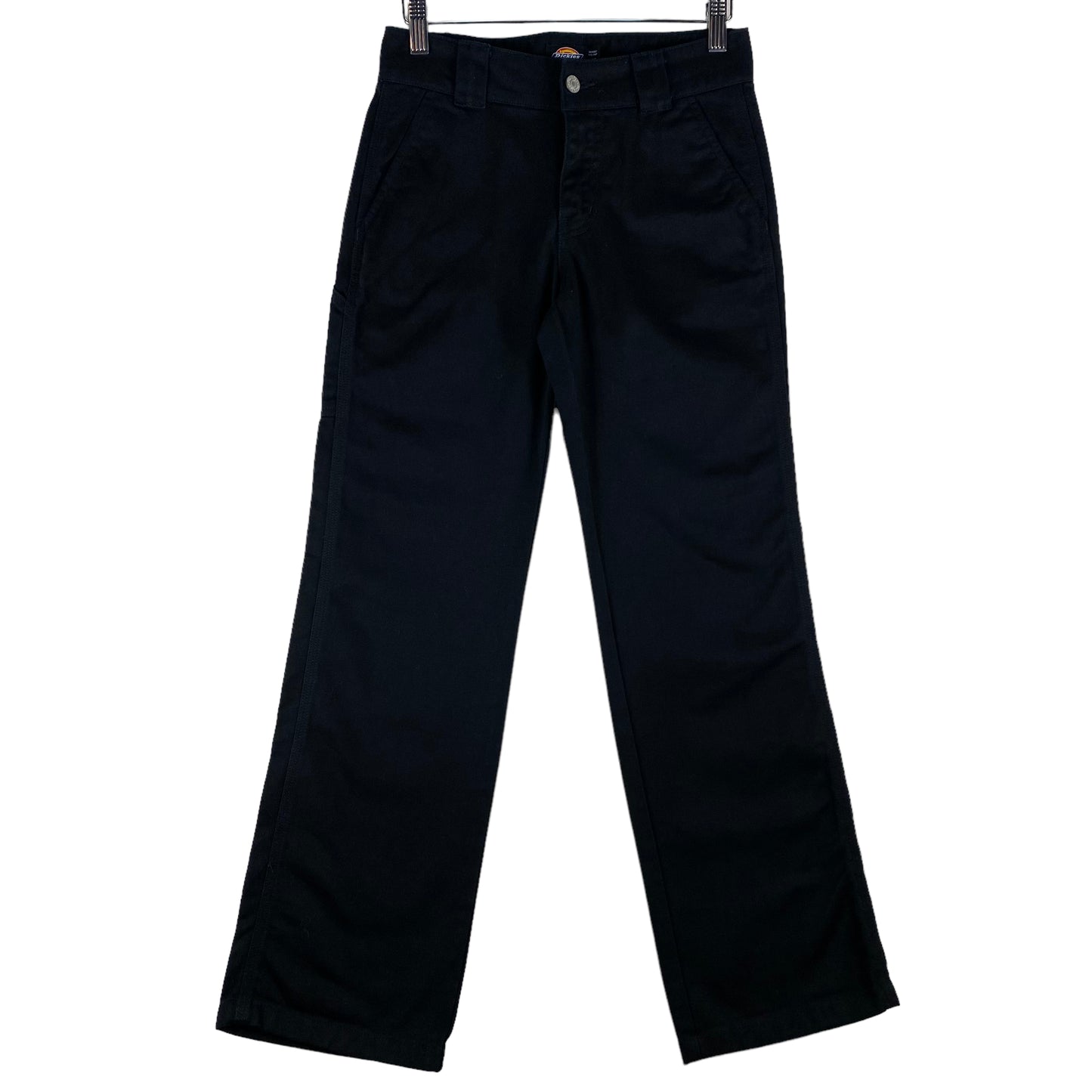 Dickies Womens Black Regular Straight Leg Chino Pants W26