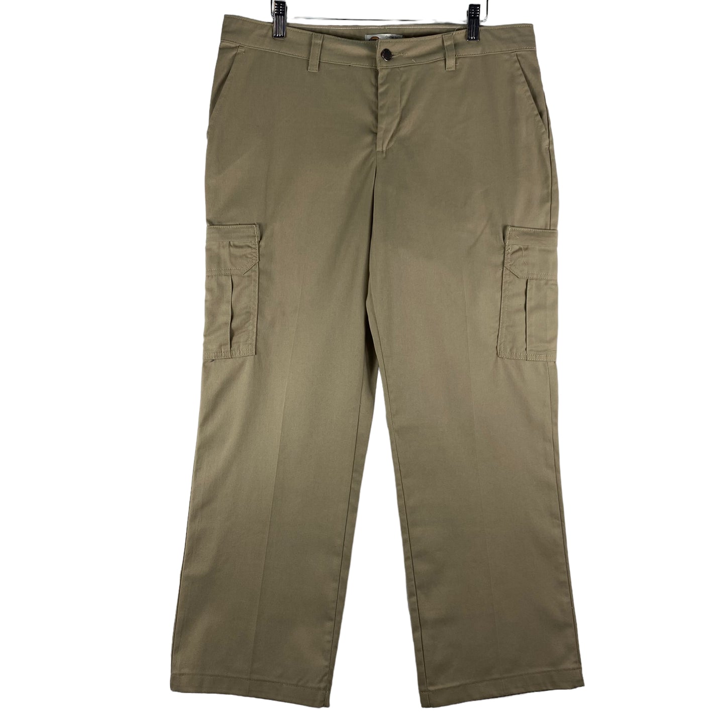 Dickies Womens Light Brown Cargo Chino Pants W34