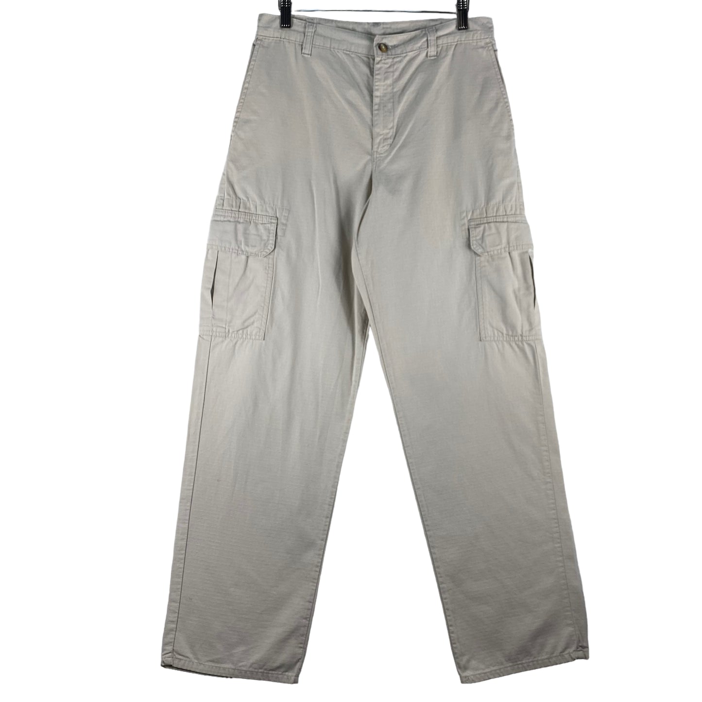 Vintage Dickies 90's Light Brown Canvas Cargo Chino Pants W30