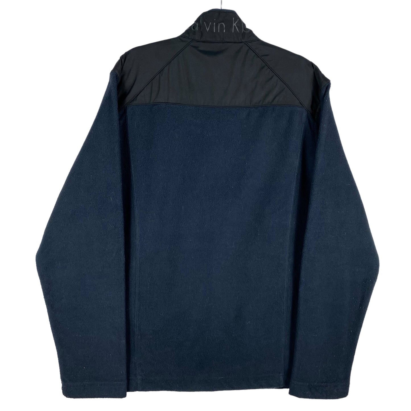 Calvin Klein Dark Blue Fleece Hybrid Jacket Size L