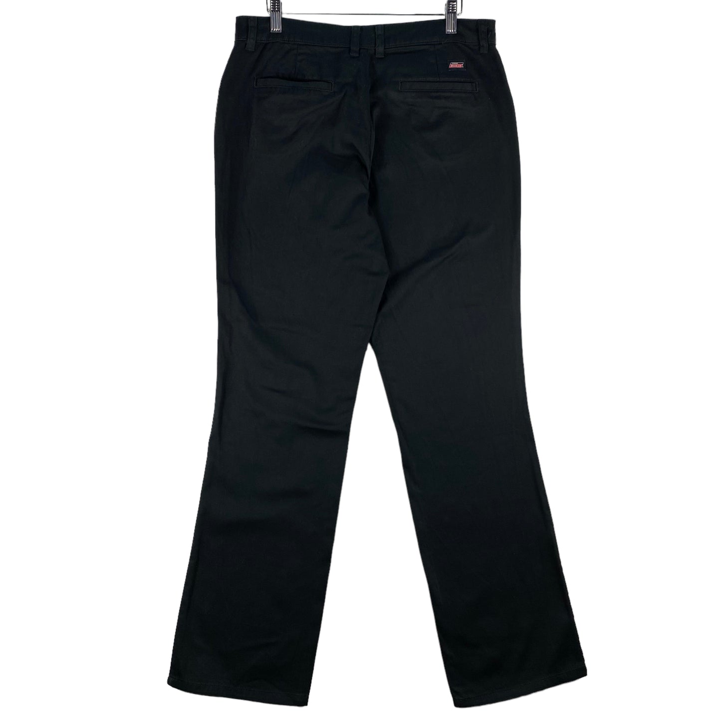 Dickies Womens Black Straight Leg Chino Pants W32