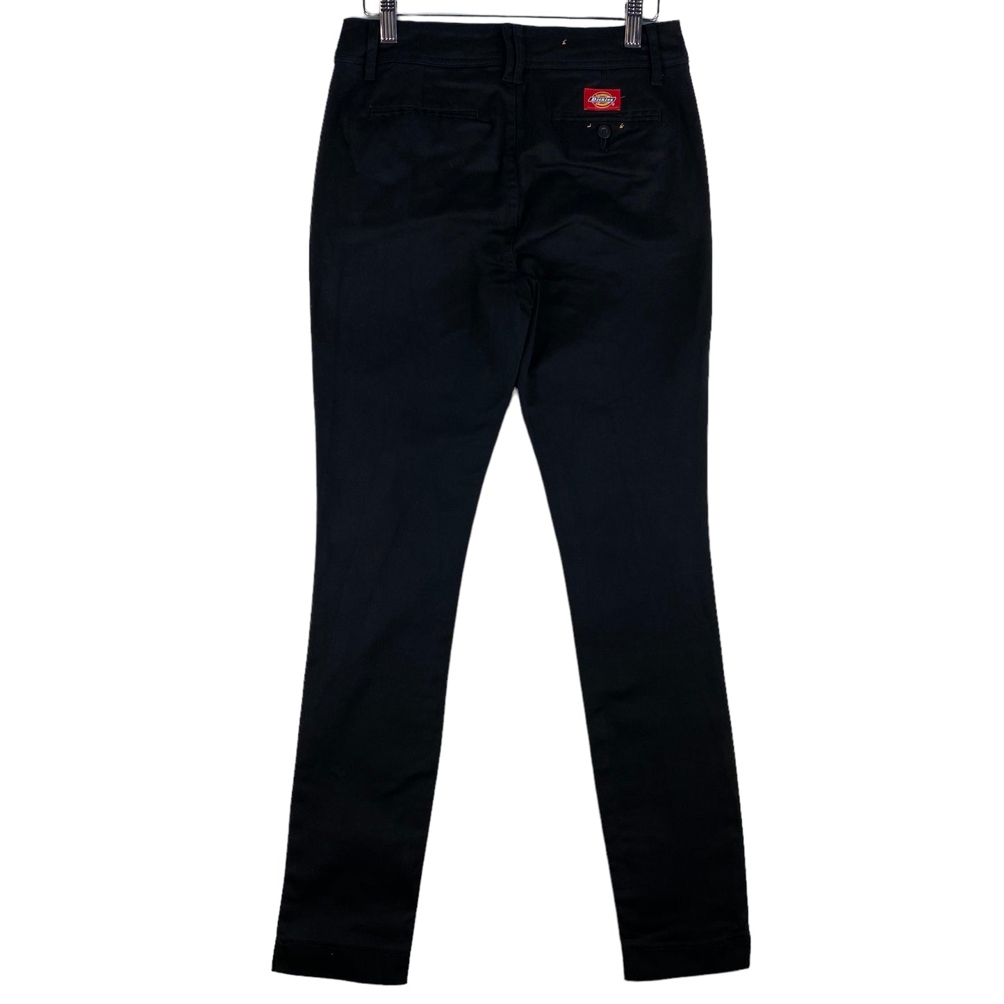 Dickies Womens Black Skinny Stretch Chino Pants W27