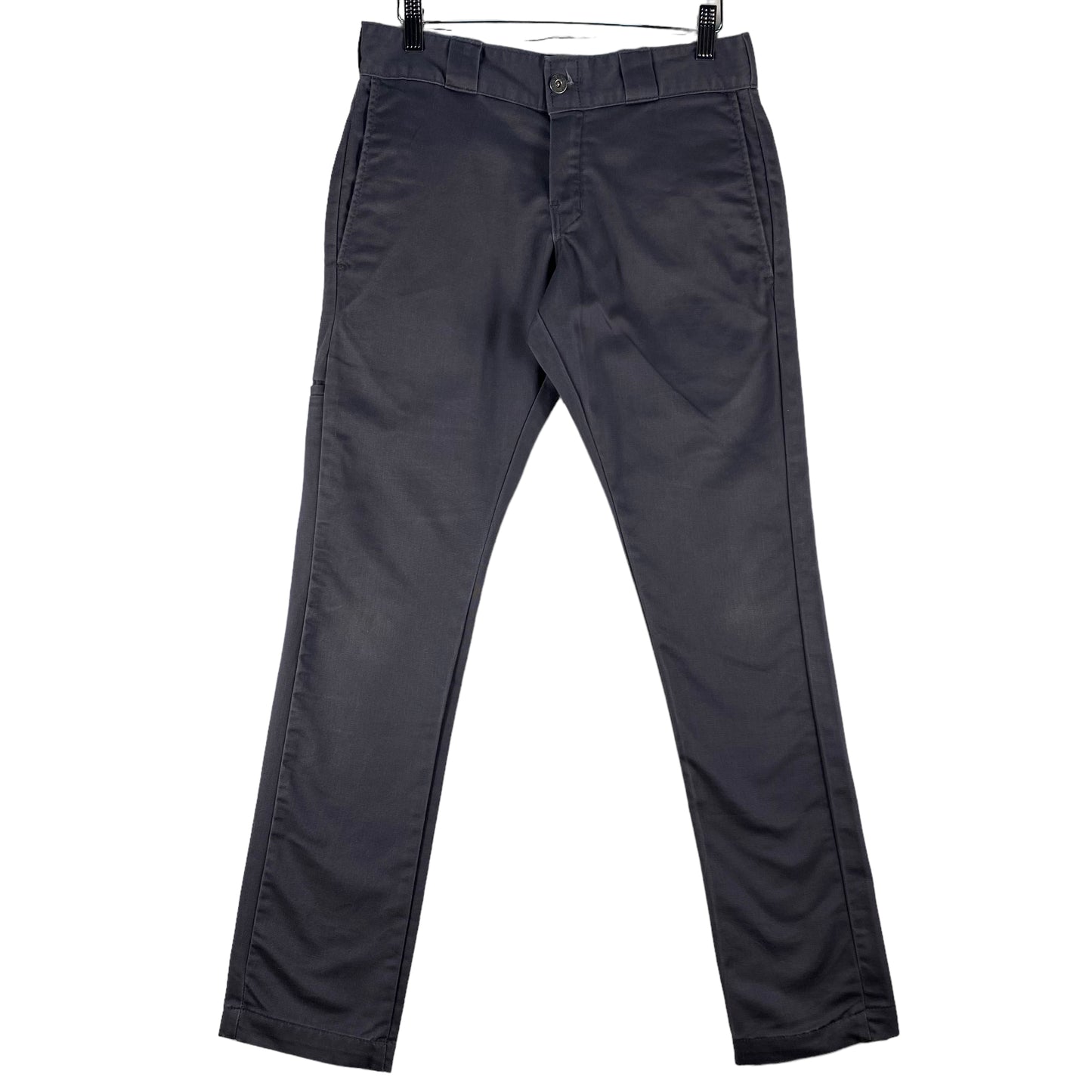 Dickies Grey Skinny Straight Chino Pants W29