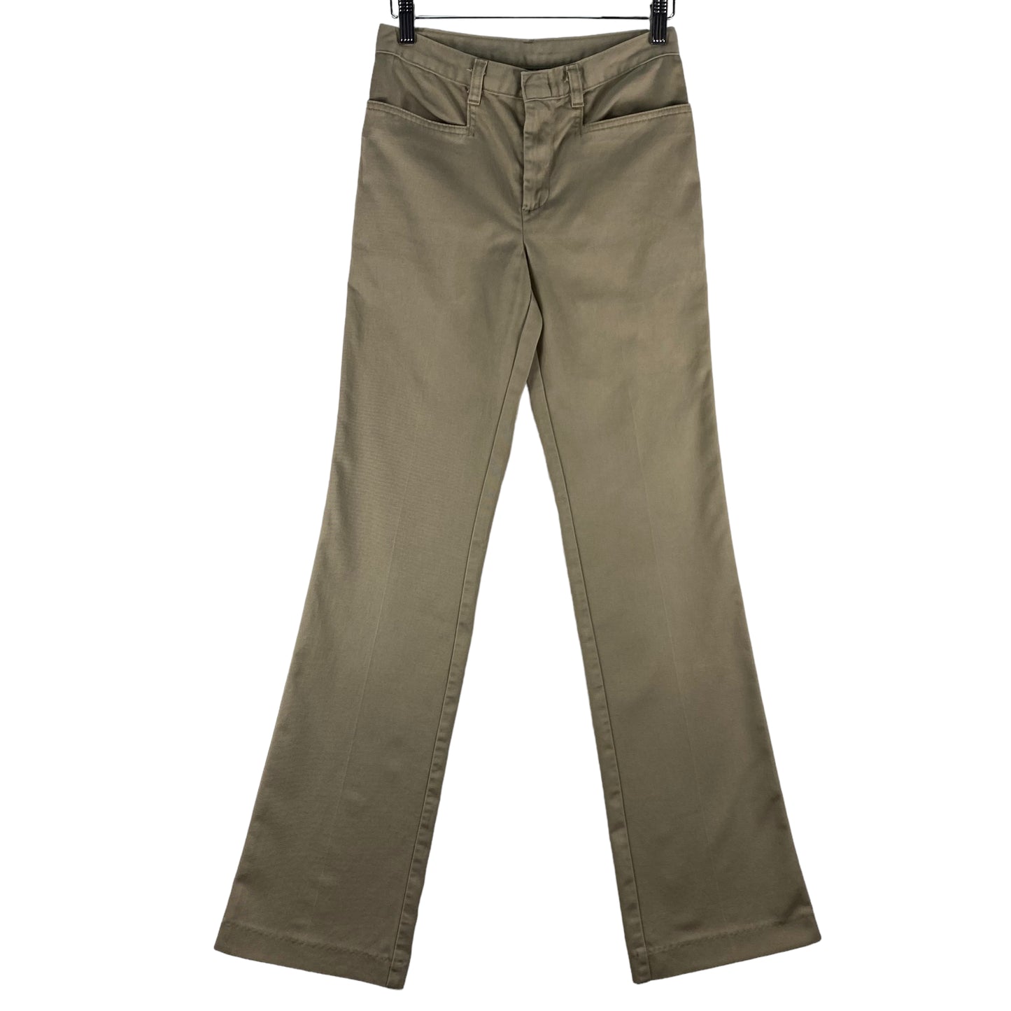 Vintage Dickies 90's Womens Light Brown Bootcut Chino Pants W25
