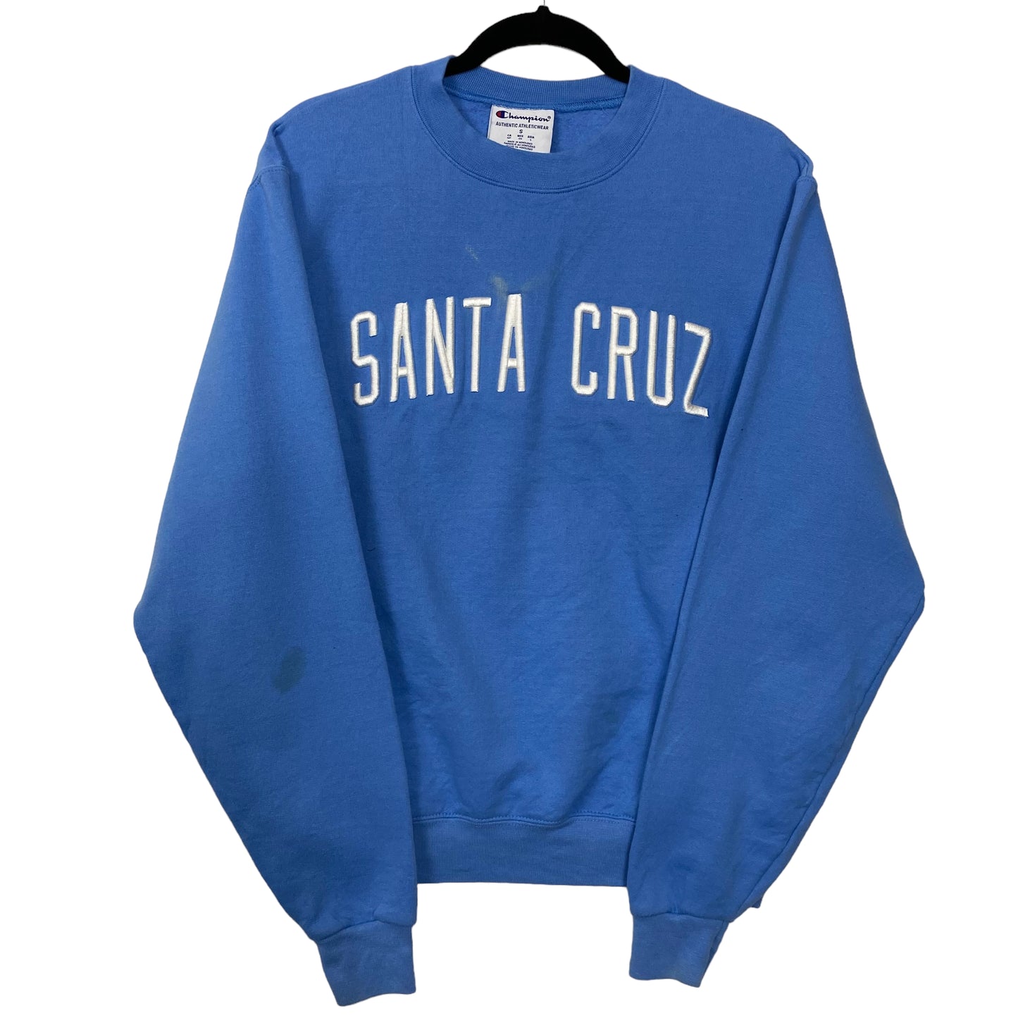 Vintage Champion 2000's Blue Santa Cruz Pullover Crewneck Sweater Size S