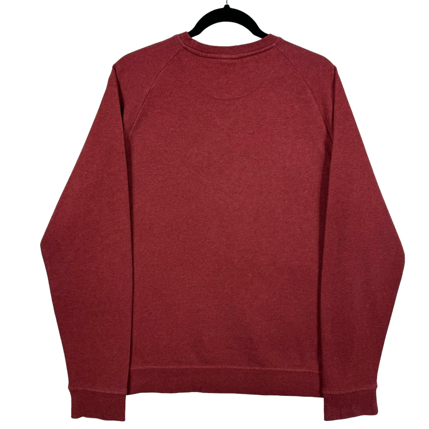 Reebok 2000's Maroon Brown Basic Cotton Crewneck Sweater Size M