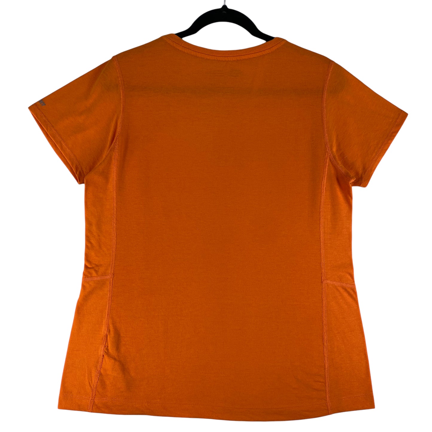 Dickies Womens Bright Orange Stretch Performance Tee Shirt Size L
