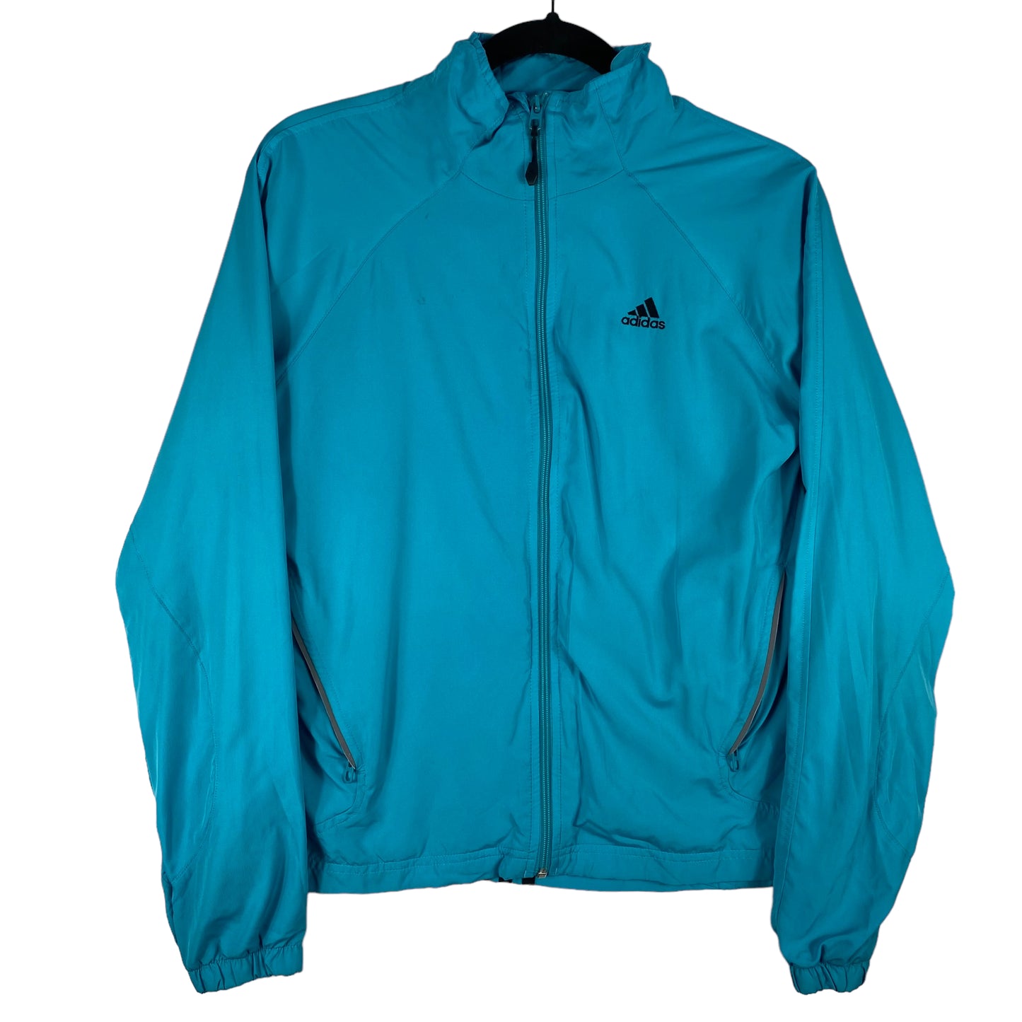 Vintage Adidas 2000's Womens Blue Full Zip Polyester Jacket Size M