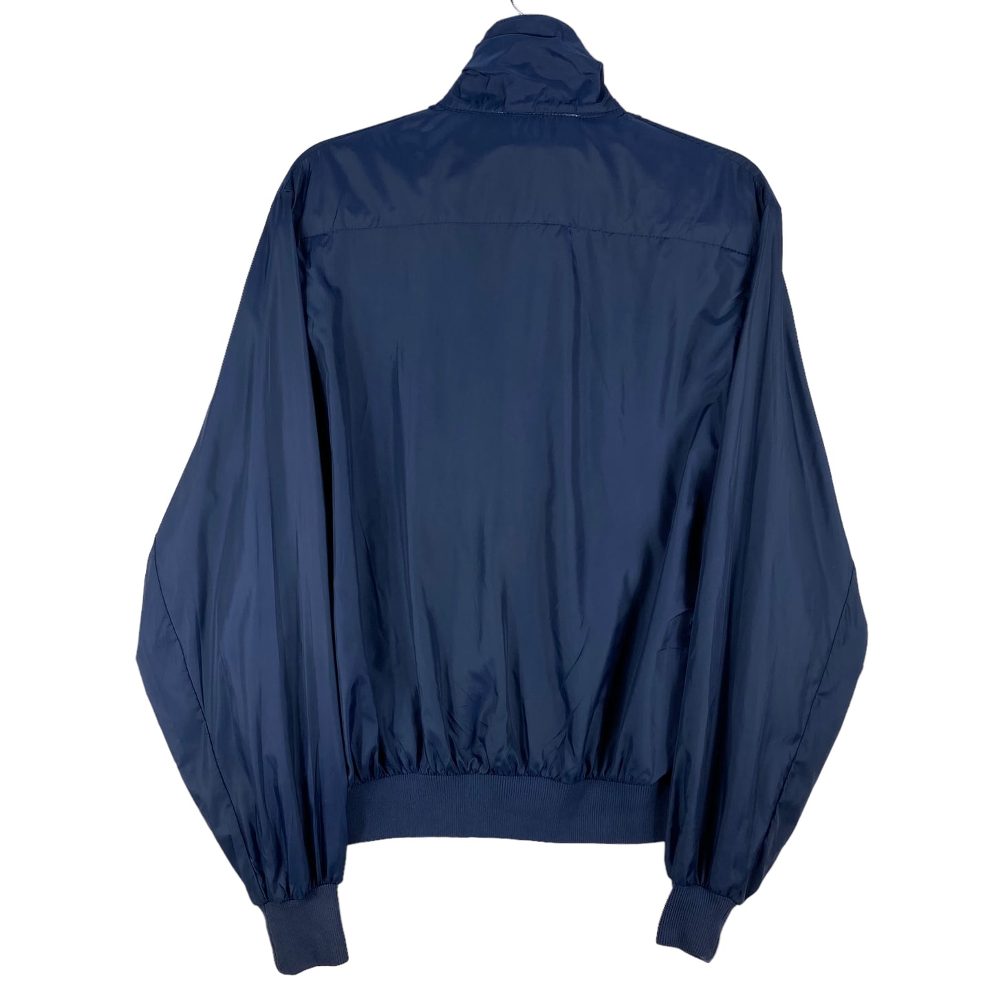 Vintage Izod Lacoste 80's Dark Blue Light Full Zip Spray Jacket Size M
