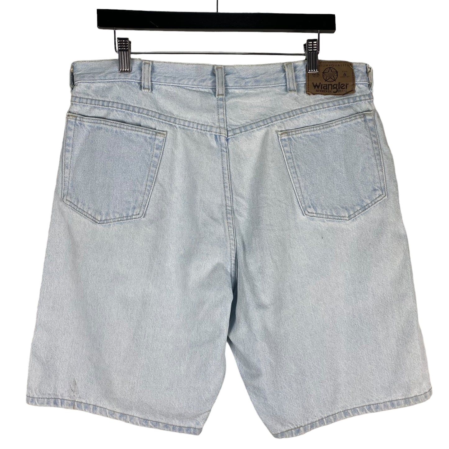 Vintage Wrangler Jeans Light Blue Denim Shorts W36