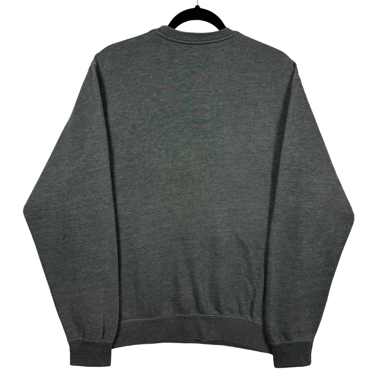 Majestic NFL New England Patriots Grey Embroidered Crewneck Sweater Size M