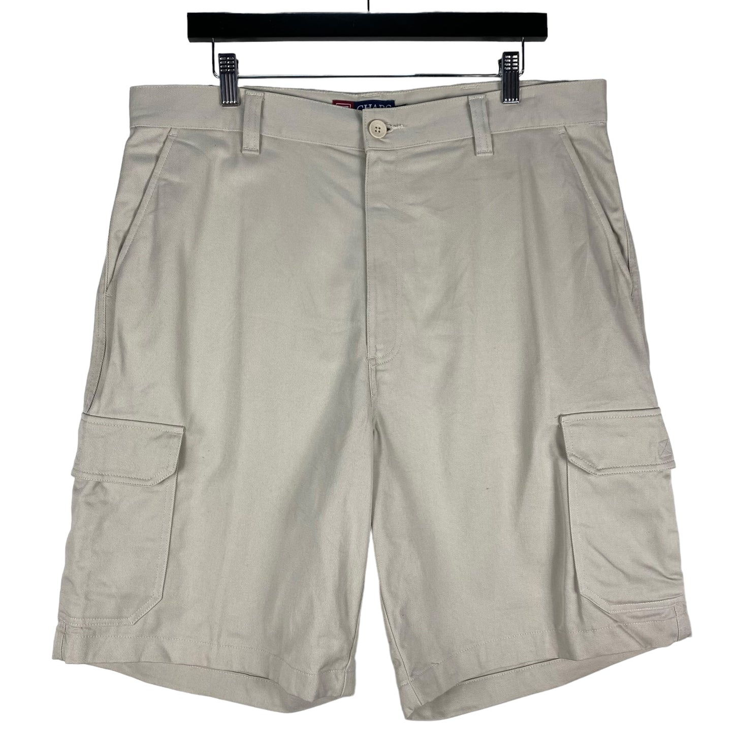 Chaps 2000's Light Blue Cargo Chino Shorts W36