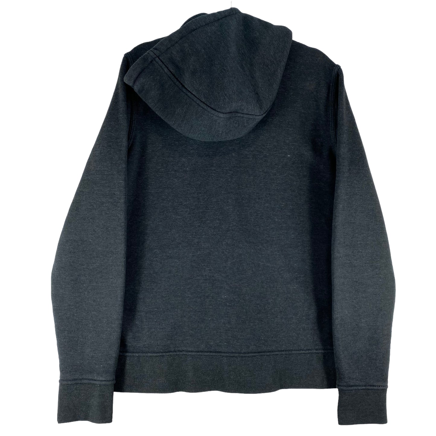 Carhartt Womens Dark Grey Embroidered Full Zip Fleece Hoodie Size L