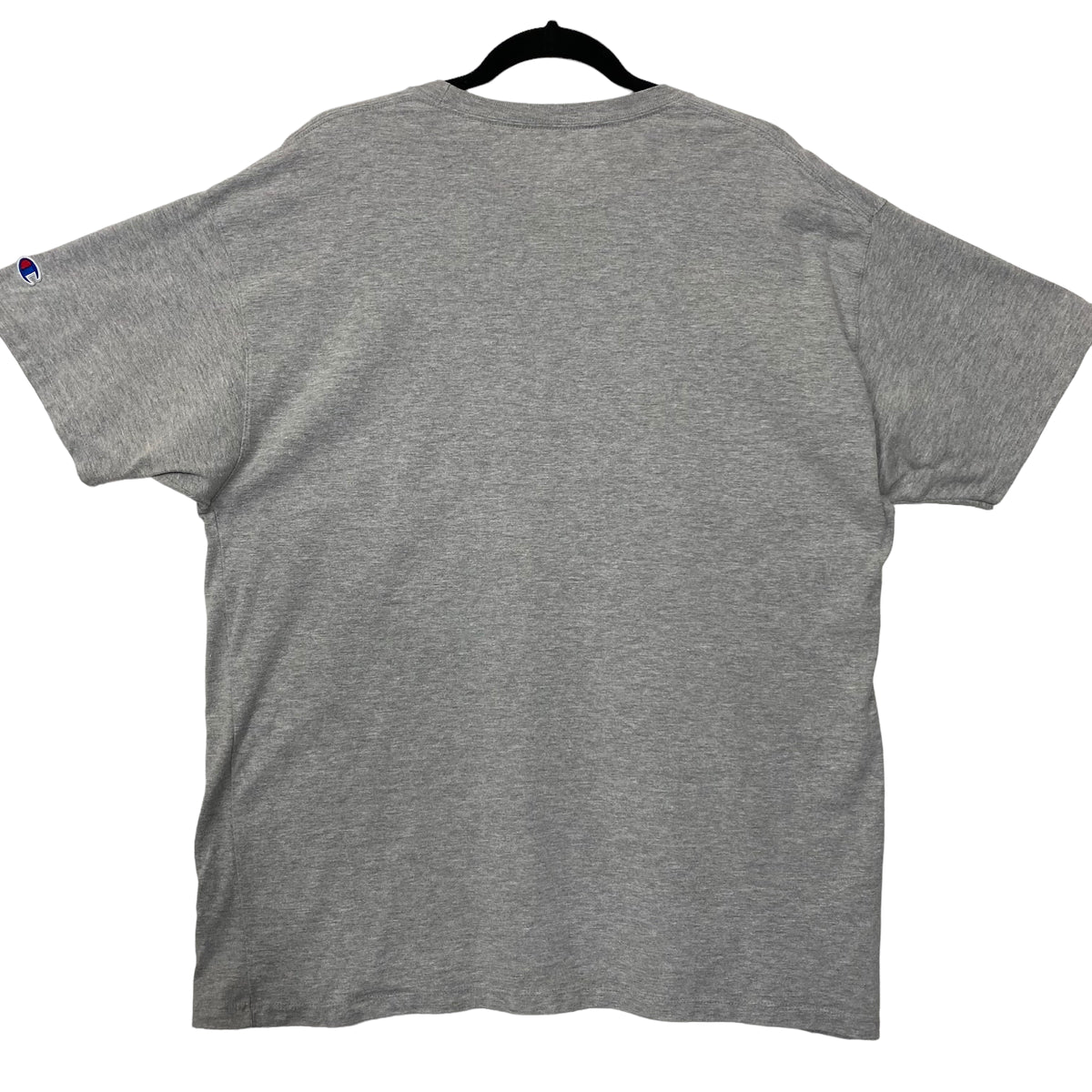 Champion Grey Chest Script Cotton Tee Shirt Size XL